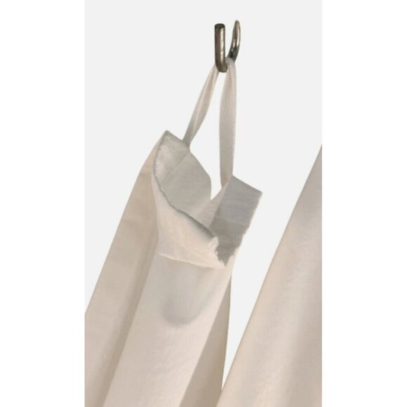 2 White 100% Cotton Dish Towel 26x26 in with hanging loop Kitchen Linen - Picture 4 of 7